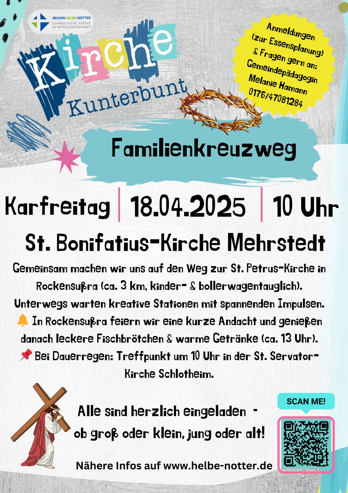 Kirche Kunterbunt am 18.04.2025 in Mehrstedt